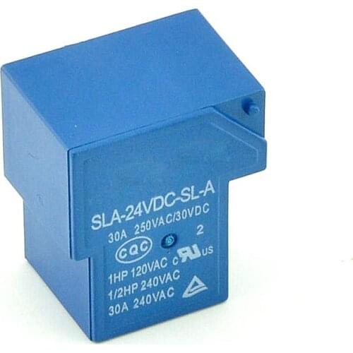 2PCS Power Relays SLA-24VDC-SL-A 24V 30A 5PIN T90
