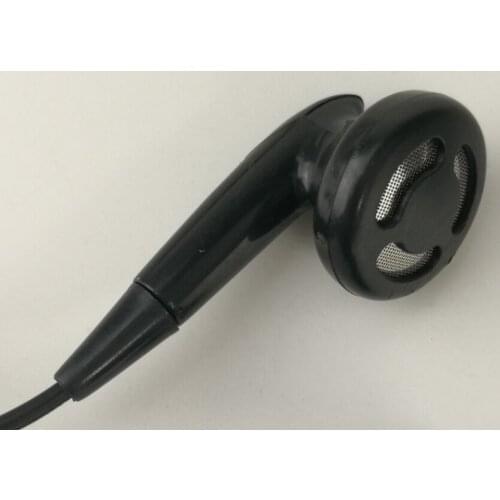 300pcs Cheap 3.5mm Stereo soft transparent In Ear Earphone Earbud Comfortable Wearing Sport Headset for HTC iPhone iPad for MP3