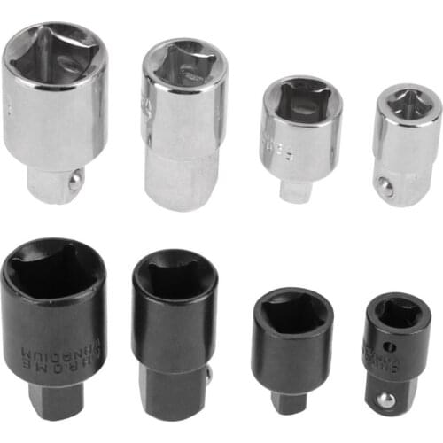 Blackening Steel Socket Adapter Durable Soxket Reducer Socket 1/2", 3/8", 1/4" Wrench Adapter