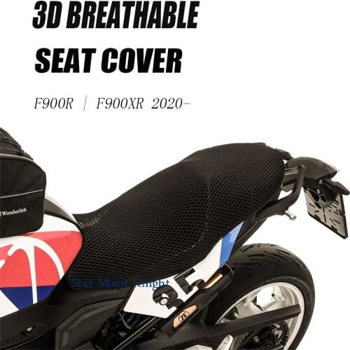 For BMW F900XR F900R F 900 XR F900 R 2020 2021 Motorcycle Accessories Nylon Protecting Cushion Seat Fabric Saddle Cool Cover