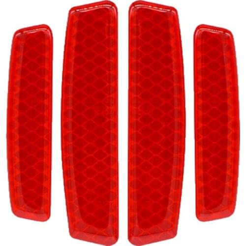 Two Long and two Short Car Reflective Warning Stickers for Lexus rx350 rx gs is250 gs300 rx300 nx rx330 gx470 Car accessories