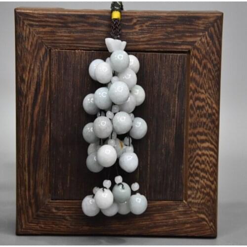 Hongshan Culture Gift Agate Duozi Duofu Jade Wear Auspicious Collection Pendant Pendant Necklace Keychain Car Decoration arte