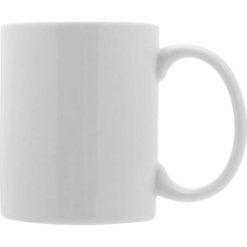 Creative White Design Middle Finger Mug, New Style Mix Coffee Milk Mug Funny Ceramic Mug 300ml Capacity Water Cup