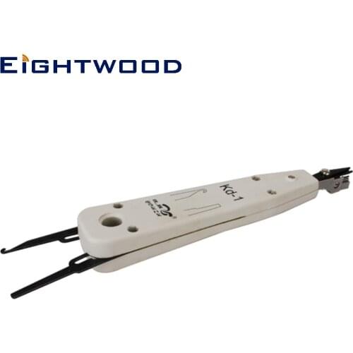 Eightwood High Quality Network BT Punch Down Push IDC Faceplate Krone Tool for Connecting Cables Modules Distribution Frames