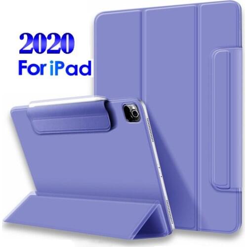 For iPad Pro 12.9 11 2020 Case Magnetic Smart Case for Apple iPad pro 11 2nd Gen cover pro 12.9 4th Gen cover with Pencil Holder