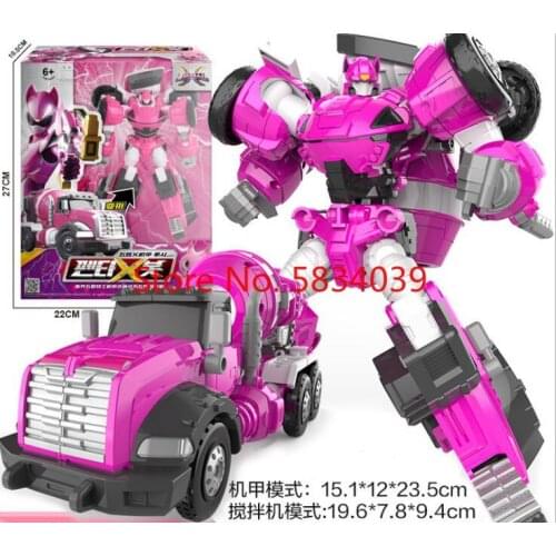 Mini Force Transformation Tank Robot Toys Action Figures MiniForce X Simulation Airplane Deformation Mini Agent Toy Gold ver 55