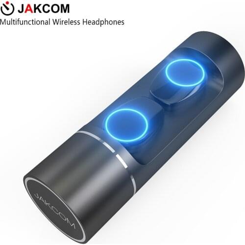 JAKCOM TWS Mutifunctional Smart Wireless earphones Sport Handsfree Earphone Cordless Earbuds with Charging Box For Rappers