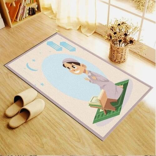 Veronya prayer rug Child prayer rugs 4 thick And Soft prayer mat 66x120 cm