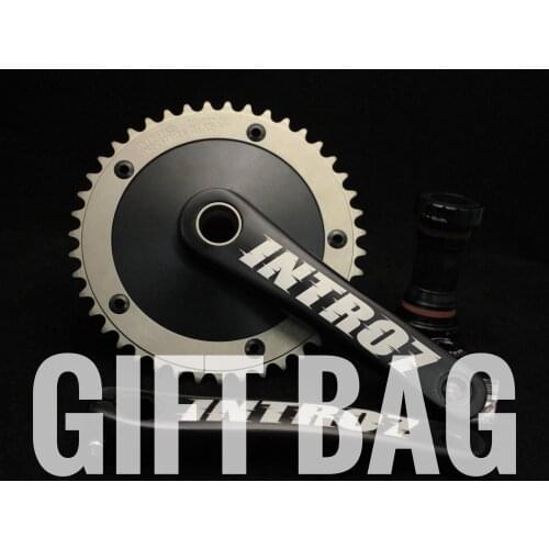 INTRO7 FIXED GEAR TRACK HOLLOW CRANKSET-S(GIFT BAG)