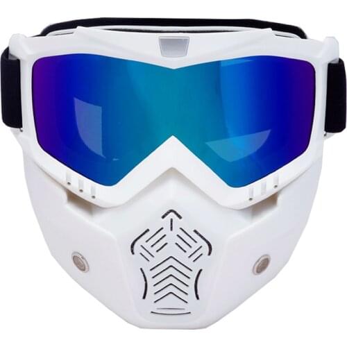 New Men Women Ski Goggles Snowboard Snowmobile Eyewear Detachable Mask Snow Winter Skiing Glasses Motocross Sunglasses