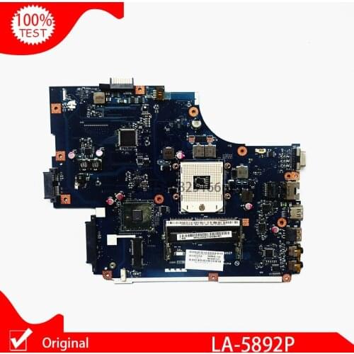 Original For ACER Aspire 5741 5741ZG 5742 5742G Notebook Mainboard MBWJU02001 NEW70 LA-5892P Laptop Motherboard HM55