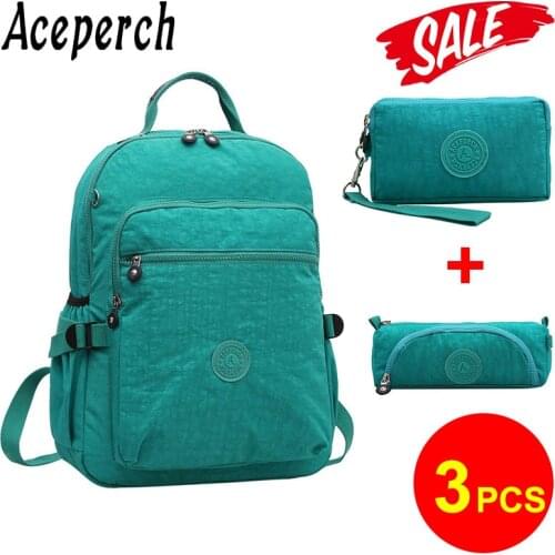 Original Casual mochila feminina hombre mochilas mujer 2018 School Bags for Teenage Girls With Pendant