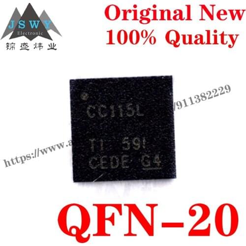 CC115LRGPR Semiconductor Wireless and RF Integrated Circuit RF Transmitter IC Chip Use for the arduino nano uno Free Shipping