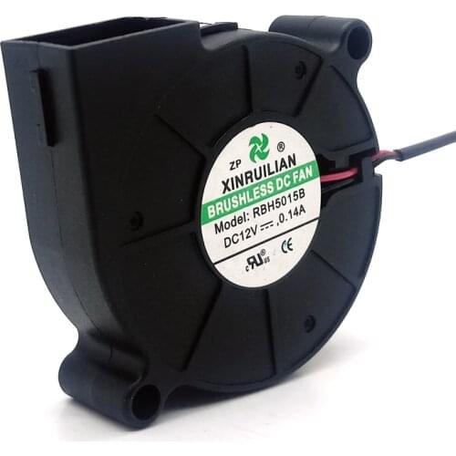 RBH5015B 5015 12V For Humidifier Centrifugal Turbo Blower Cooling Fan 5cm