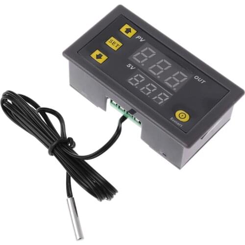 W3230 AC 110V-220V/12V 20A Temperature Controller LED Thermostat Regulator Control
