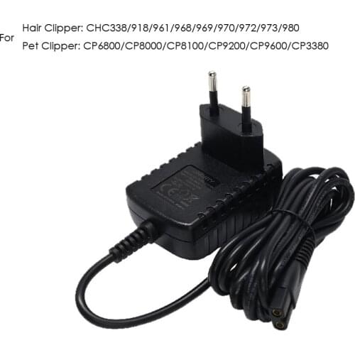 Pet Dog Hair Trimmer Charger 5V 1A Hair Clipper Power Adapter for CP6800 CP8000 CP9600 CHC338/918/961/968/969/970/973 EU plug