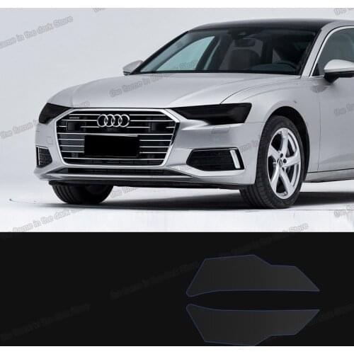 Car headlight anti-scratch protective film for audi A6 2018 2019 2020 2021 A7 S6 S7 rs6 rs7 sticker accessory sline C8 avant