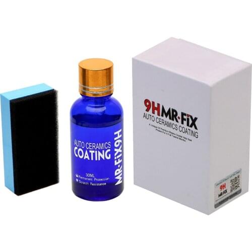 30ml Liquid Car Accessories Ceramic Coating Sponge Detailing Polisher Agent Auto Paint Care Hydrophobic Anti Scratch Motocycle