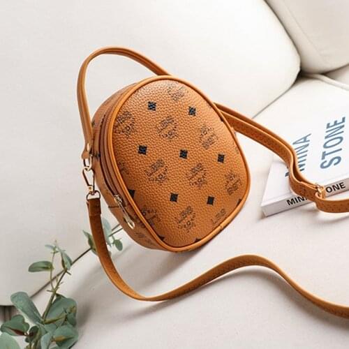 2021 New Pu Women Bag Fashion Singel Shoulder Bag Mobile Phone Bag Mini Change Wallet Key Packet