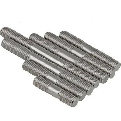 304 M3 M4 lengthen equal length double threaded stud / through the wall bolt