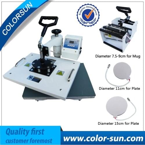 4 in 1 Combo T-shirt Mug Cap Heat Transfer Machine With CE