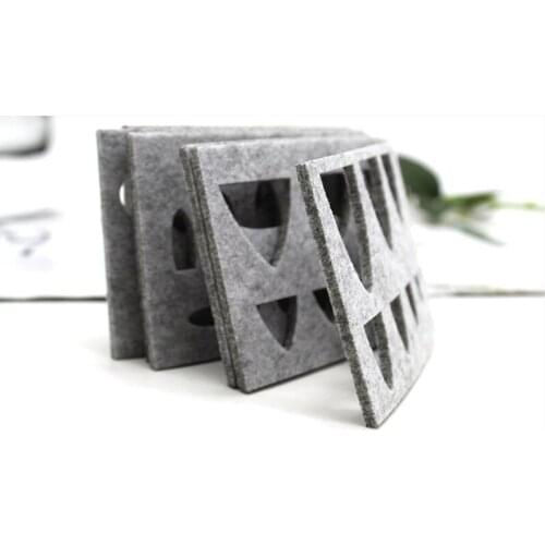 8pcs Wool Felt Mold Needle Felting DIY Craft Stencil Applique Handicraft Shaping