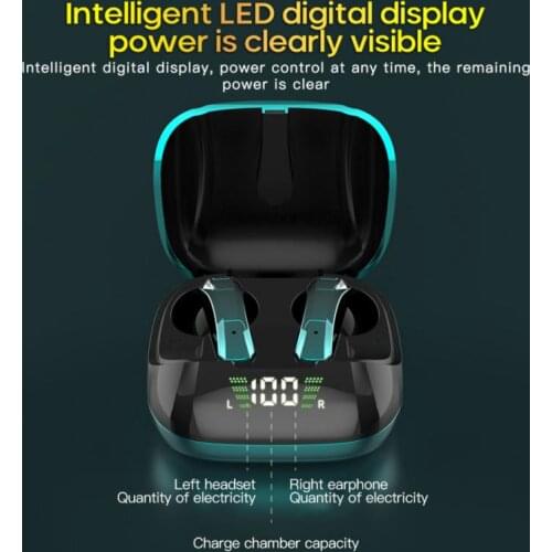 E68 Wireless Earphones Waterproof Bluetooth Headsets TWS In Ear Noise Cancelling Headphones Sport Stereo Earbuds