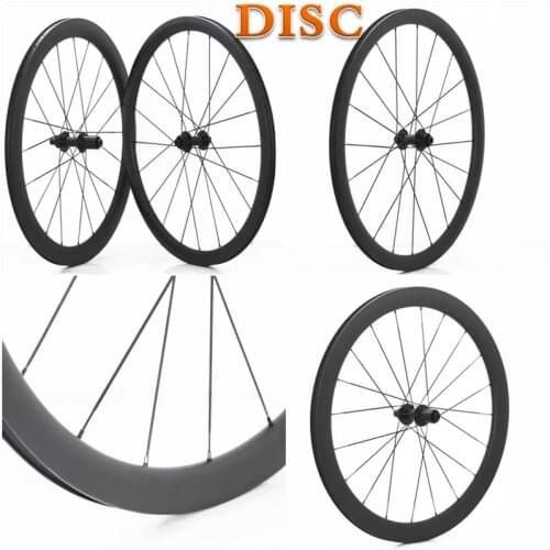 DT 350S Disc Brake Carbon Road Bike Wheels 25mm Wide 38/45/50/60mm Clincher 12*100 /12*142mm Axle