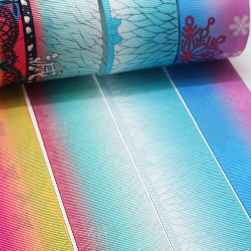 Kimetsu No Yaiba 50 Yards Japan Anime Characters Double Side Printed Grosgrain Satin Ribbon 42414—48408