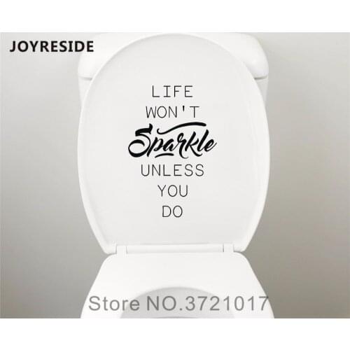 JOYRESIDE Bathroom Stickers