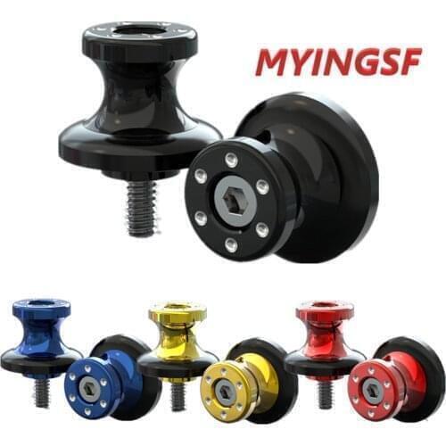 Swingarm Spools Slider For YAMAHA MT10 MT09 MT-09 Tracer 900 MT01 FJ-09 FZ09 FZ10 XSR900 Motorcycle Accessories Stand Screw M6