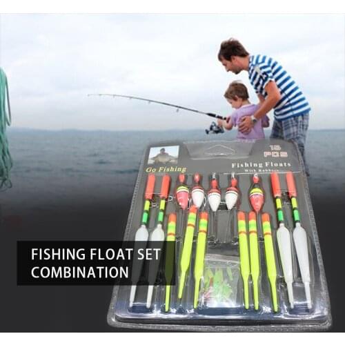 1 Set Rubbers Fishing Lures Vertical Buoy Sea Fishing Floats Assorted 3 Size Length of Angling with Attachment Good Quality