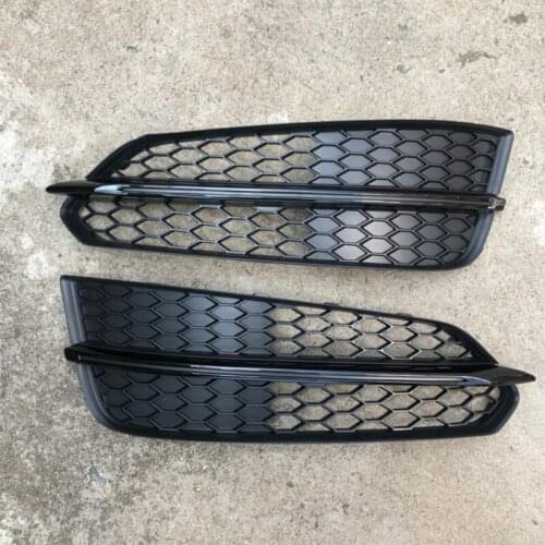 Auto Left Right Side Front Lower Bumper Fog Light Grille Grill Cover Replacement For Audi A8 2016 2017