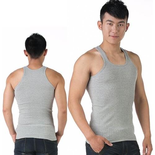 Shu Embroidery Men's Sleeveless Tank Tops