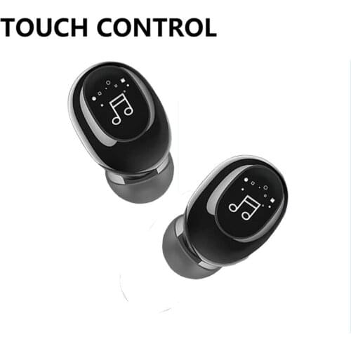 TWS Earphone Wireless Bluetooth Headphones AI Control Gaming Headset Stereo bass With Mic Noise Reduction drop shopping