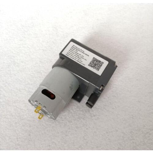 NUOTRILIN DC 6v 9v 12v 24v 10W 80Kpa Micro mini air pump diaphragm Vacuum Pump with brush motor