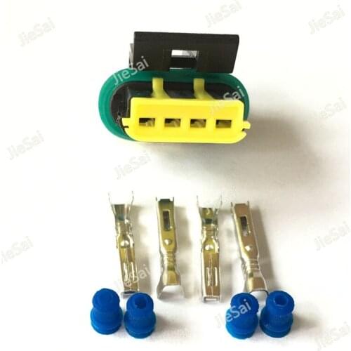 4 Pin Waterproof Female Auto Electric Housing Plug Sealed Car Wire Connector
