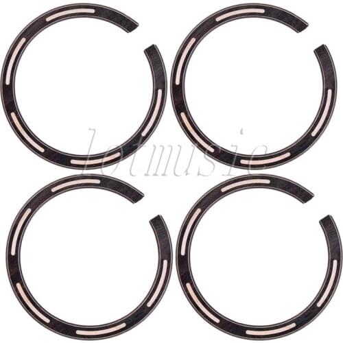 4Pcs High Quality Acoustic Guitar Soundhole Rosette Inlay Maple Wood