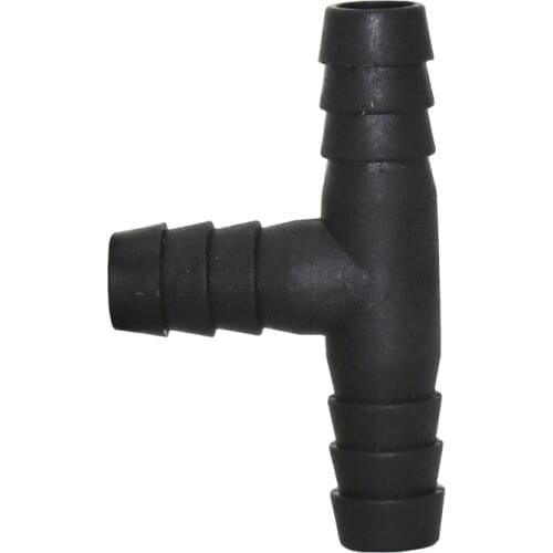 7 pcs Tee Tube Length 55mm 12/8mm Diameter Poultry Livestock Drinking Water Installation Garden Water Connectors Watering Hose