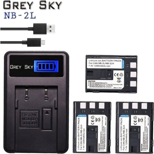 Bateria NB-2L NB 2L NB2L NB-2LH NB 2LH NB 2LH NB2LH Battery for Canon 350D 400D G7 G9 S30 S40 z1 Kiss N X Rebel XT XTi