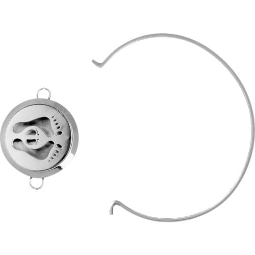 Aromatherapy Locket Perfume Essential Oil Diffuser Bangle Bracelet With 5pc Pads