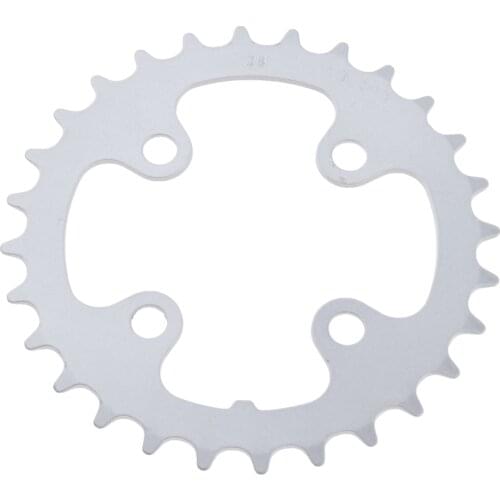 Biking 28T Chainring 64 BCD Narrow Wide Chain with 4 Bolts for BMX