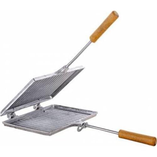 Quality Hand Held Mini Toaster On The Grill Suitable For Manual Use For Hand Work Made By Grilling Pan And Heating