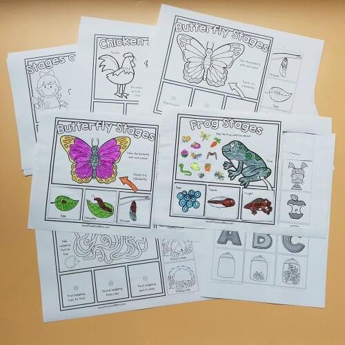 Sort and Maze Words Practice Paper Preschool Learning English Workbook Coloring Books English Exercise Books for Children