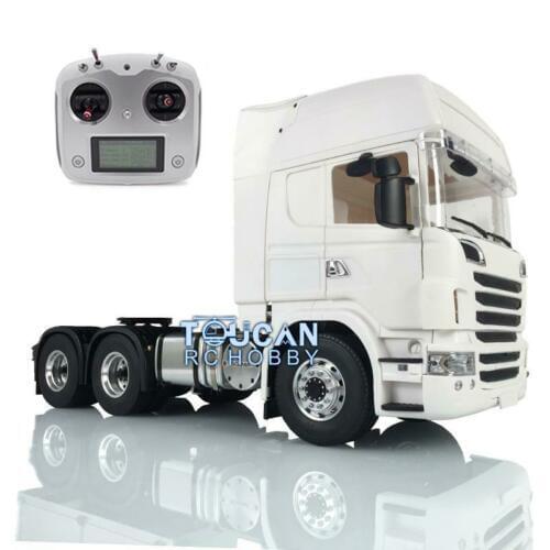 LESU Metal 6*6 Chassis Hercul R730 Sc Cabin 1/14 Tractor Trcuk Sound Radio THZH0657-SMT5