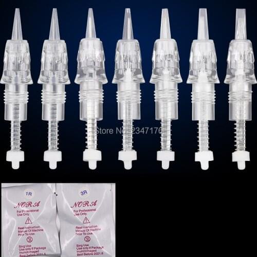 Mixed sale 300pcs permanent makeup machine needle disposable micro needle for eyebrow lips liner MTS device tattoo needles