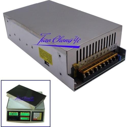 New 800W DC24V 33A Double row Fan Switching power Supply adapter for LED Strip