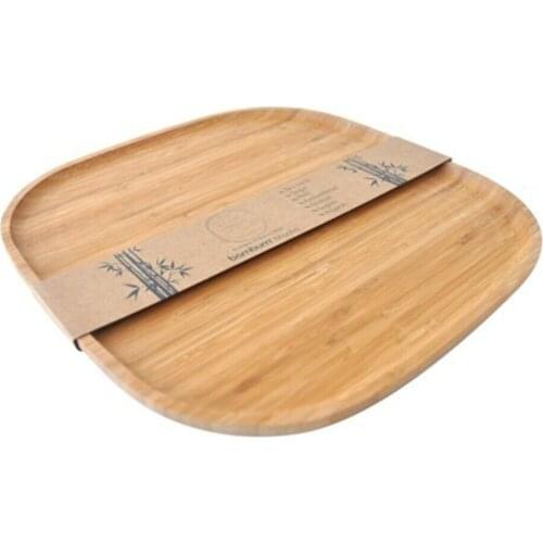 Bambum tray 100% bamboo Bambum Mocha-Square Tray Service tray Product Dimensions (cm): 33.5x33.5x1.8 Ecological Tray Eco-Friendl
