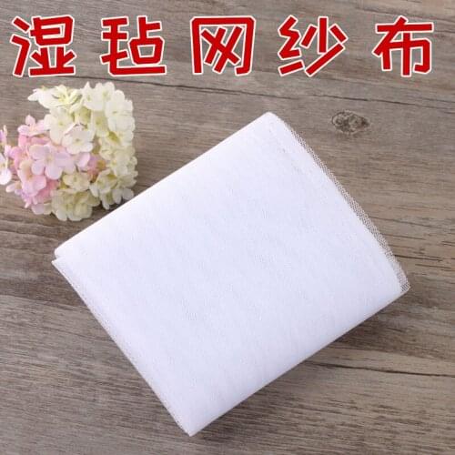 Rubbing stacking flowers embroidery wet felt fabric bubble film template wool stamp music screen gauze hand tool DIY