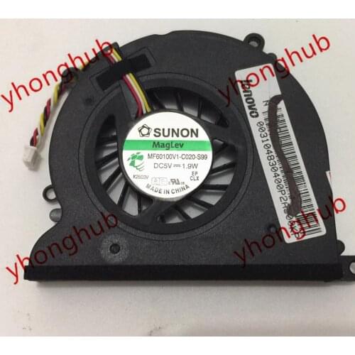 SUNON MF60100V1-C020-S99 DC 5V 1.9W 4-wire Server Laptop Cooling Fan